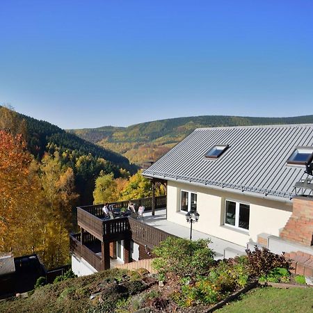 Unterschönau Majestic Holiday Home With Jacuzzi מראה חיצוני תמונה