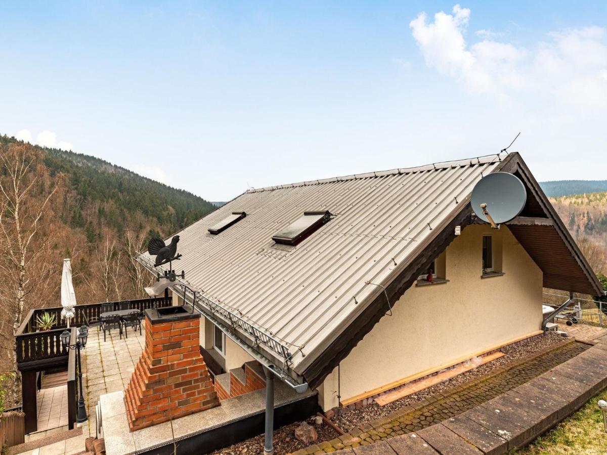 Unterschönau Majestic Holiday Home With Jacuzzi מראה חיצוני תמונה