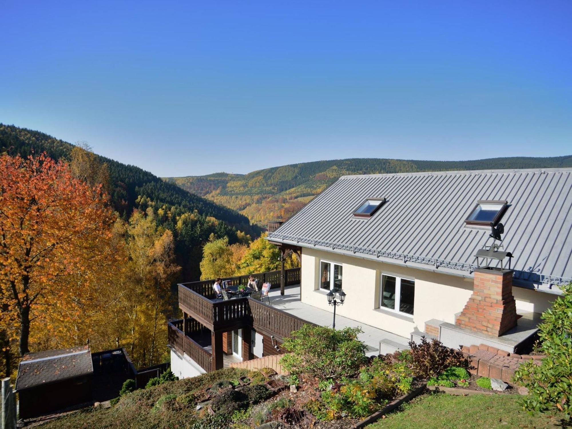 Unterschönau Majestic Holiday Home With Jacuzzi מראה חיצוני תמונה